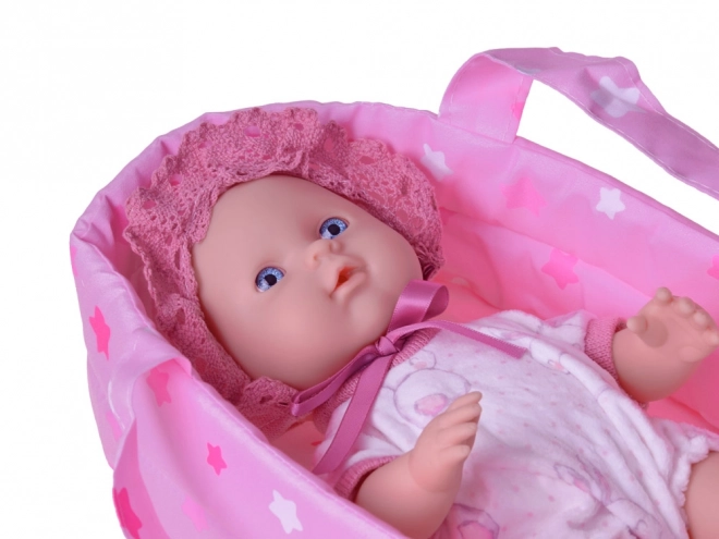 Baby Doll in Carrier with Bottle