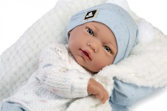 Realistic Baby Doll with Soft Fabric Body