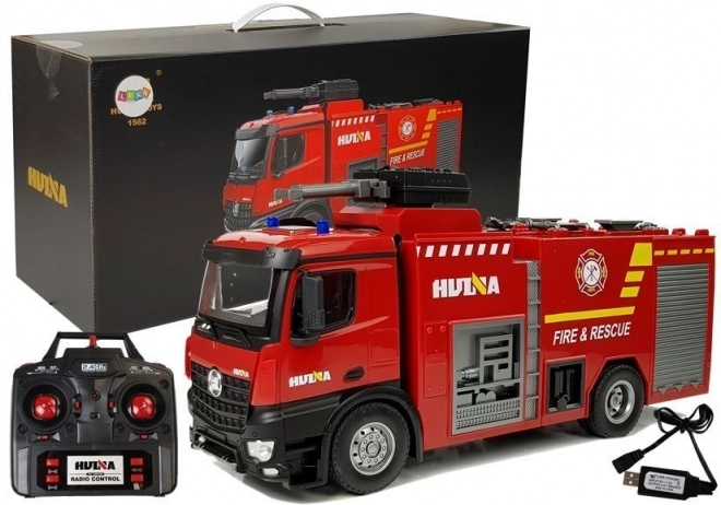 huina remote control fire truck 1:14 scale