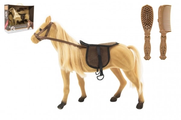 Large Grooming Horse Toy with Accessories