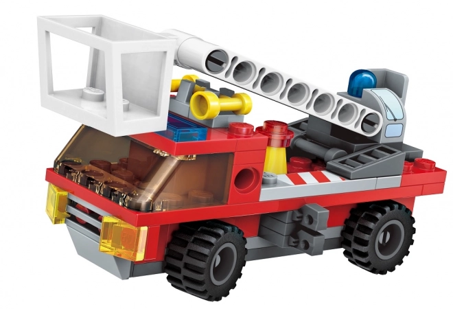 Qman Fire Rescue Building Set 8-in-1