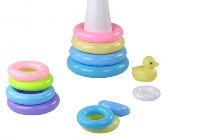 Duck Stacking Toy with 12 Rings