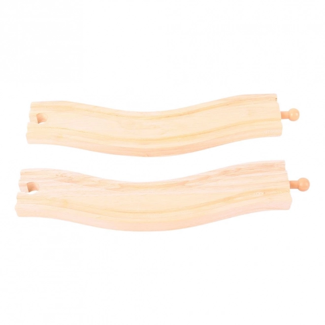 Bigjigs rail curved tracks 22 cm set