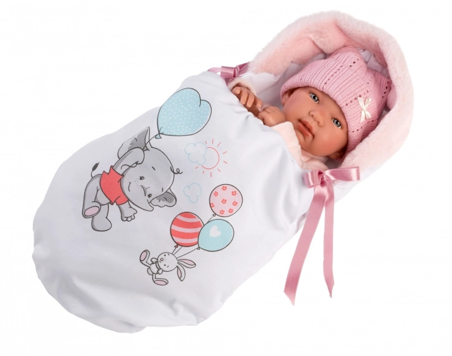 New Born Baby Doll Outfit with Sleeping Bag