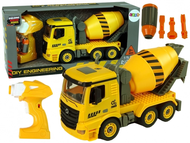 Remote Control Cement Mixer Drill Set