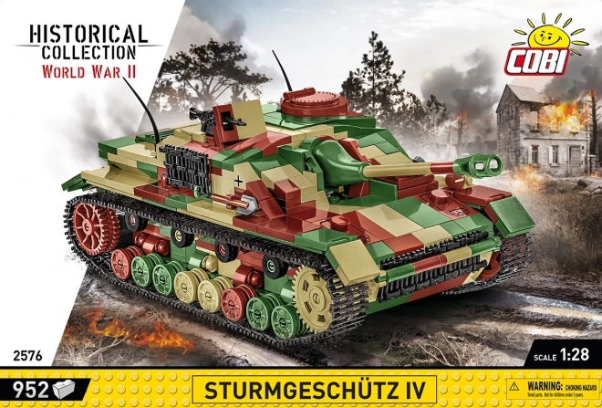 Cobi II WW Sturmgeschutz IV Model Building Set