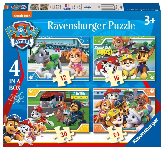 Paw Patrol Puzzle Set for Kids