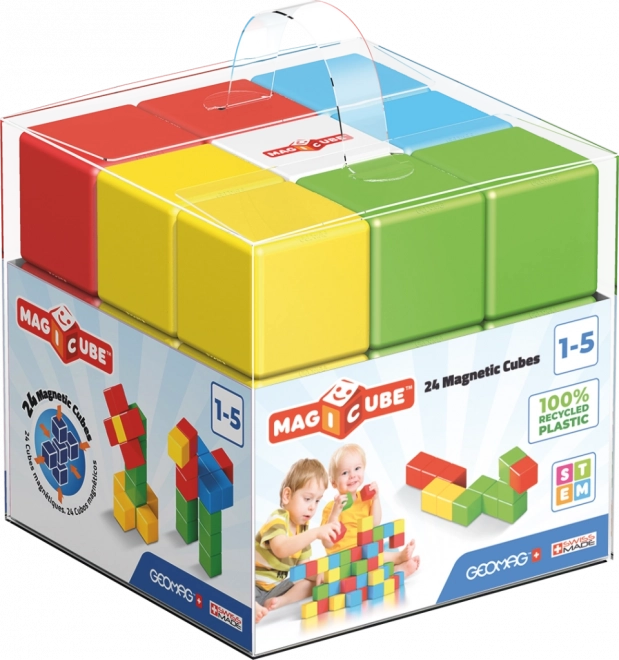 Magicube Color Recycled Crystal Magnetic Blocks