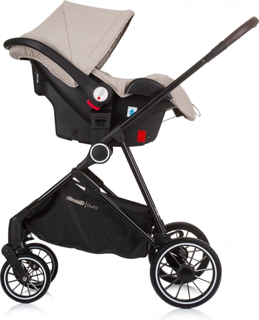 Chipolino stroller Aura 2-in-1 Macadamia