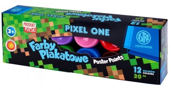 ASTRA Tempera boje Pixel One 12x20 ml