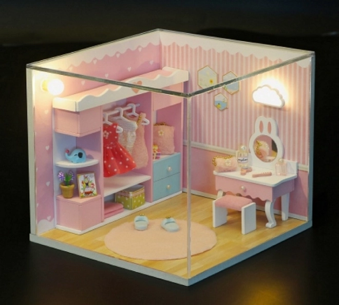 2Kids Toys Miniature House Cute Wardrobe