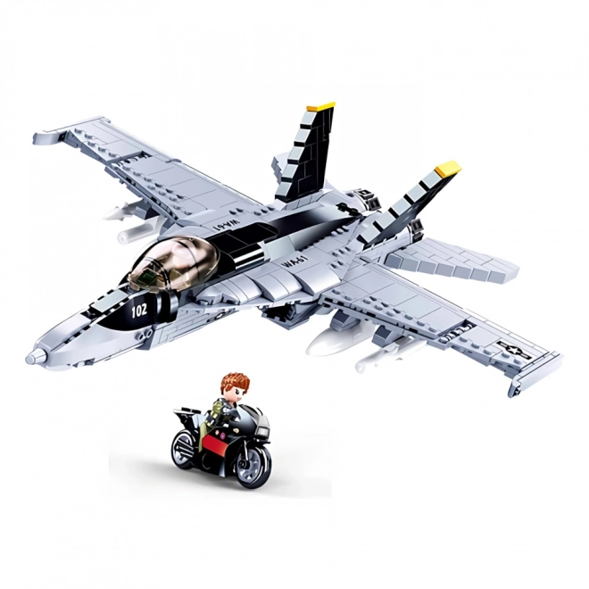 Sluban Jet Fighter F/A-18 Super Bumblebee