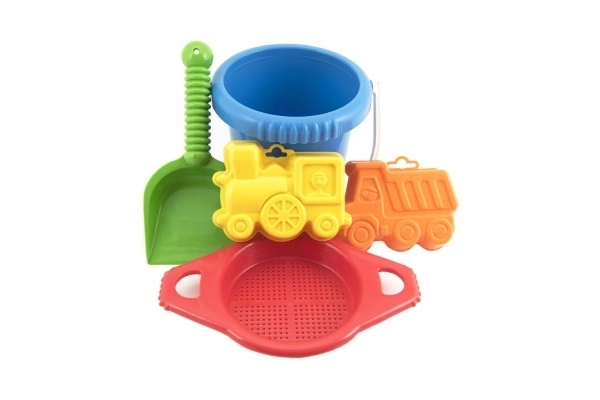 Sand Toy Set with Bucket and Molds