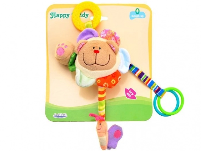 Plush Bear Crib and Stroller Hanging Toy