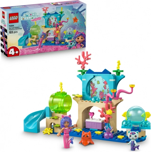 Underwater Adventure of Mermaid Gabi - LEGO Kitty's House Set