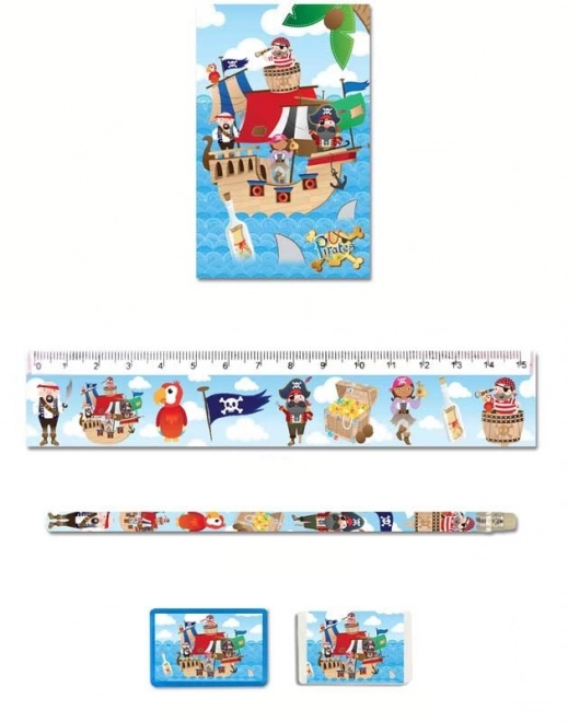 Pirates Stationery Set