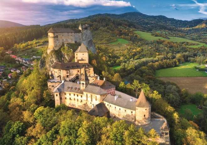 Dino Puzzle Orava Castle Slovakia 500 Pieces