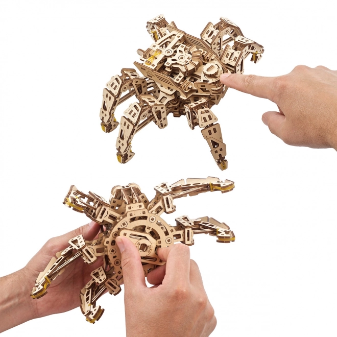 Ugears 3D Wooden Mechanical Puzzle Hexapod Explorer