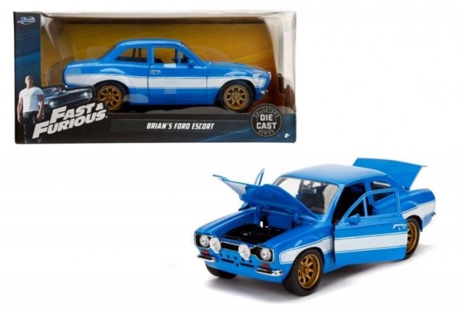 Brian's Fast & Furious 1974 Ford Escort Model Car