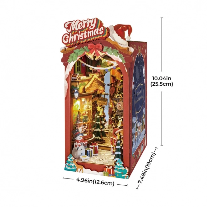 3D Puzzle Bookend Christmas Lane