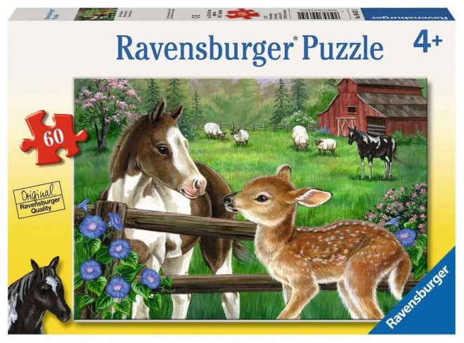 Ravensburger Foal and Fawn Puzzle 60 Pieces