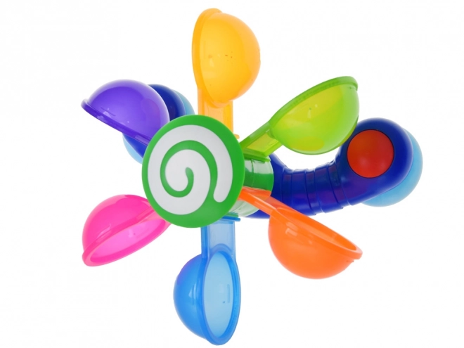 Colorful Water Wheel Bath Toy for Children