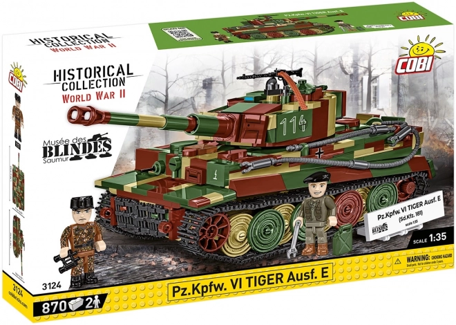 Tiger I Tank Building Blocks Set