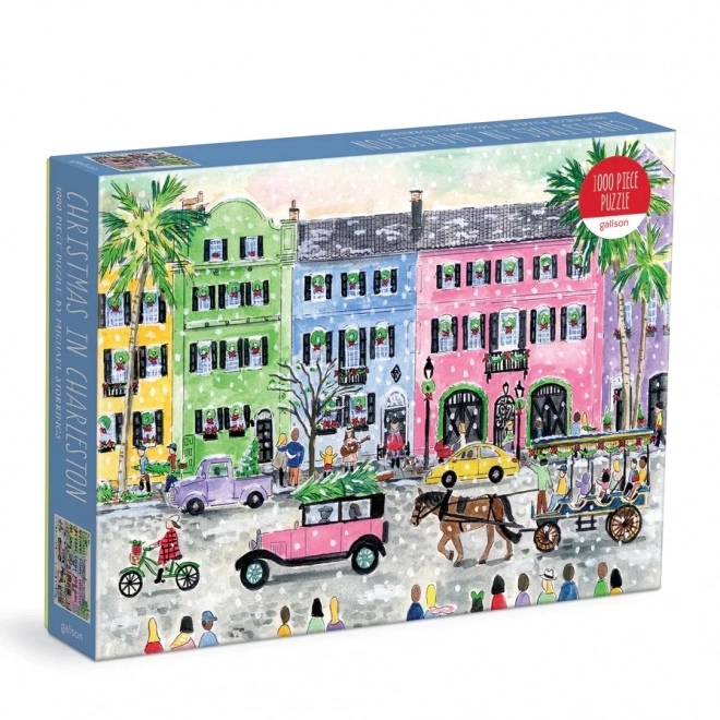 Christmas in Charleston Puzzle by Michael Storrings