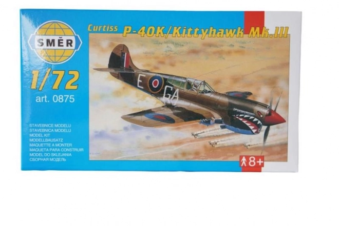 Curtiss P-40K Model Kit 1:72