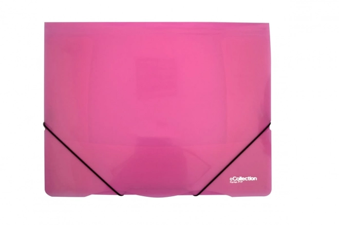 Pink ECollection Folder with Strap