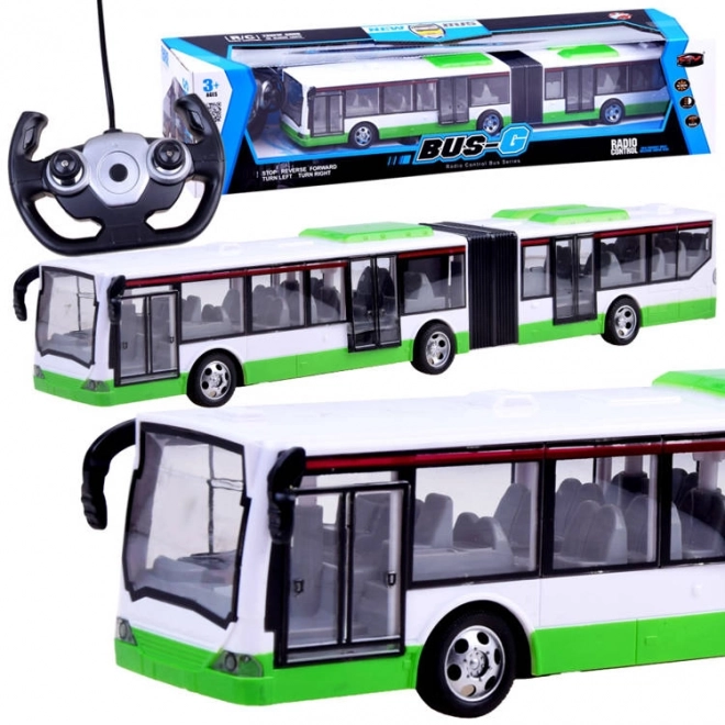 Remote Controlled RC Bus Toy – green