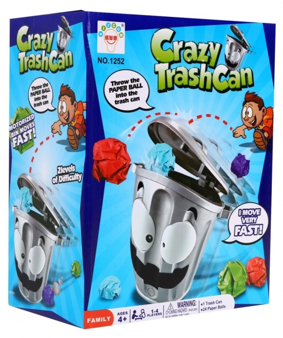 Crazy Trash Can Game