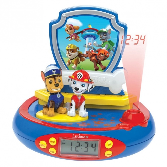 3D projector alarm clock Paw Patrol