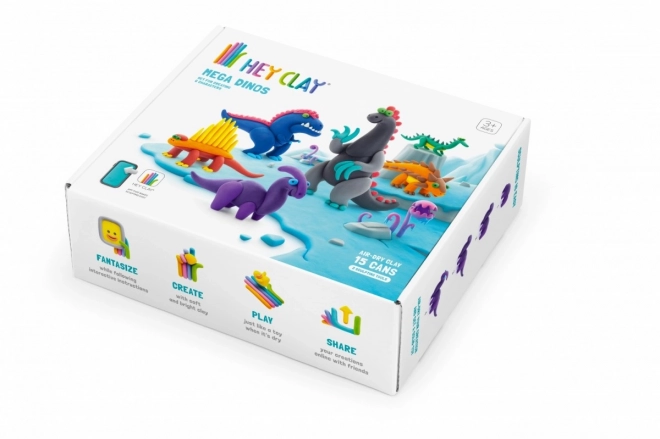 Hey Clay Mega Dinosaur Set