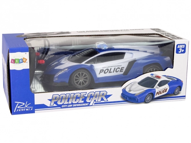 Remote Control Police Racing Car with LED Lights