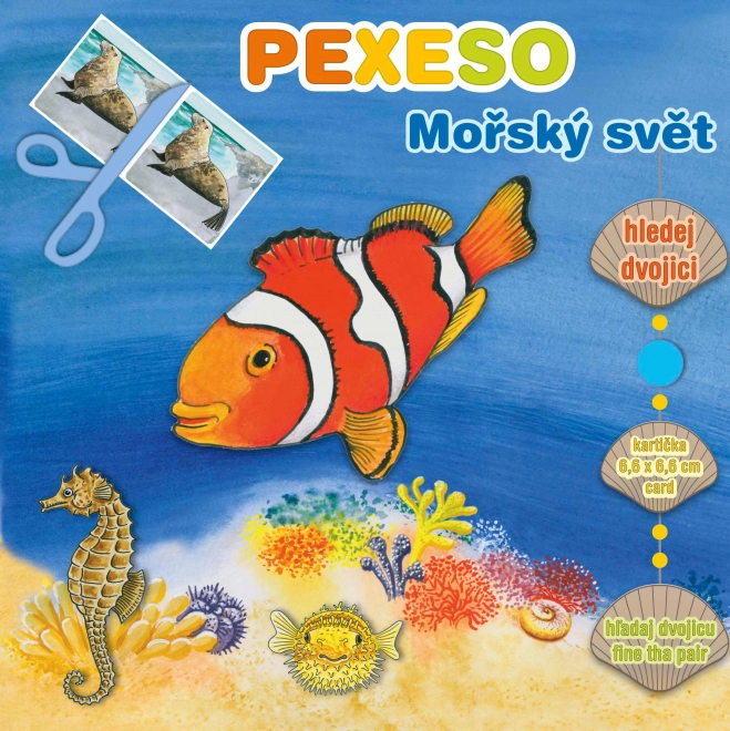 Sea World Memory Game with Maxi Cards