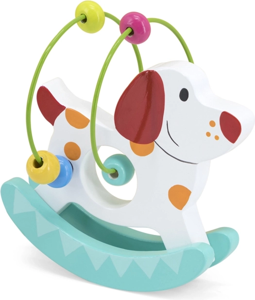 Wooden Dog Maze – Motor Skills Toy for Children