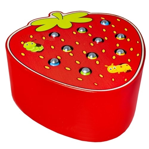 Wooden Magnetic Strawberry Game