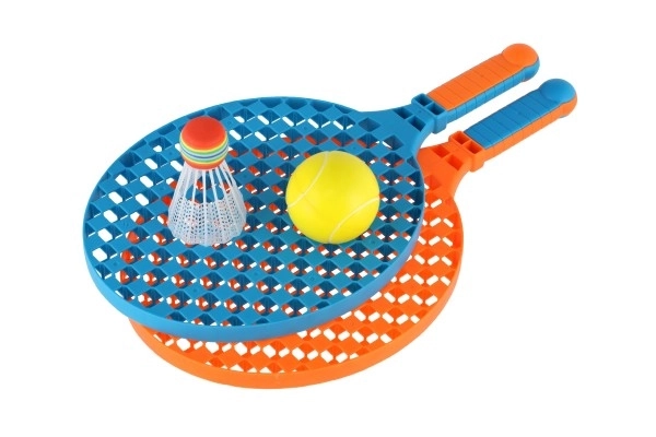 Soft Tennis Set with Rackets and Ball