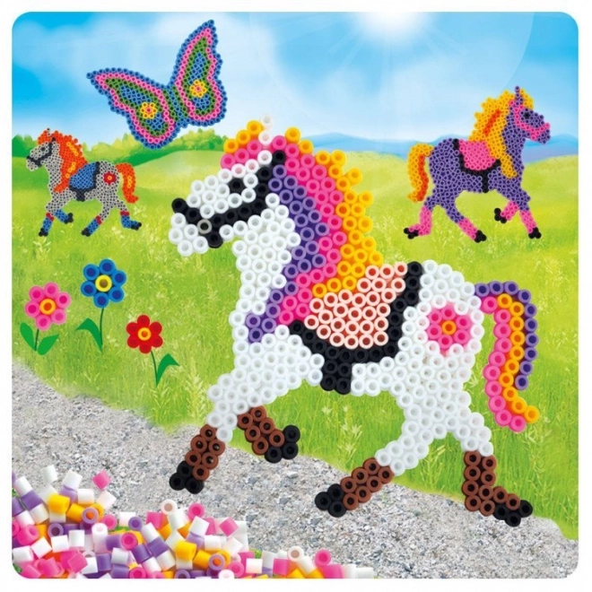 Playbox Fuse Beads Set Horses and Butterflies 2000 pcs