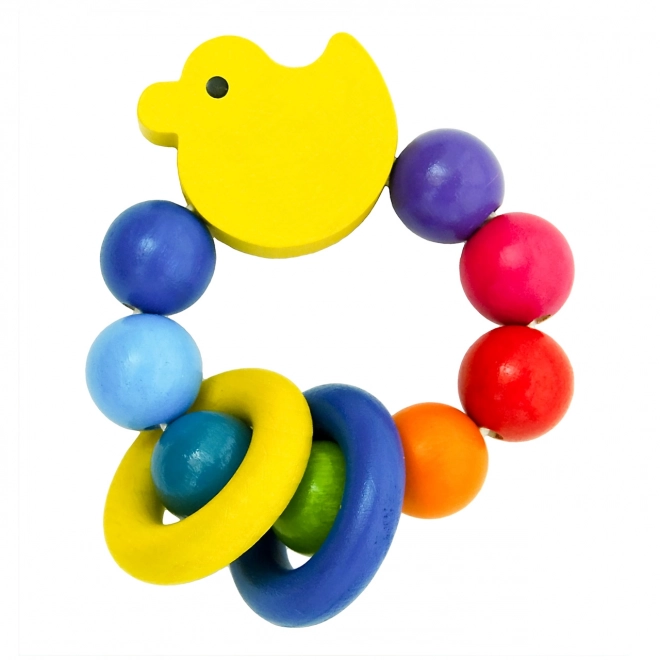 Detoa Wooden Duck Rattle