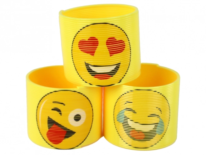 Iconic Yellow Spring with Emoticons