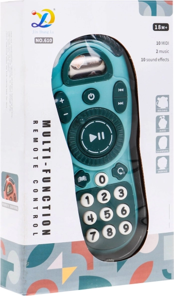 Interactive TV Remote for Kids – Blue
