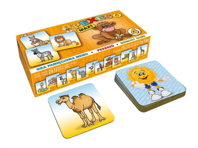 Zoo Animals Memory Game