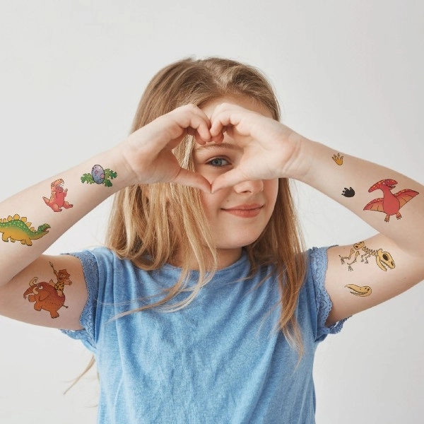 Dinosaur Temporary Tattoos