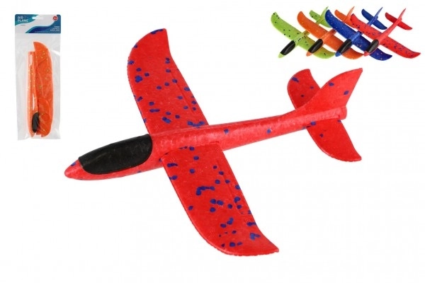 Throwing Airplane Polystyrene 22cm in 4 Colors