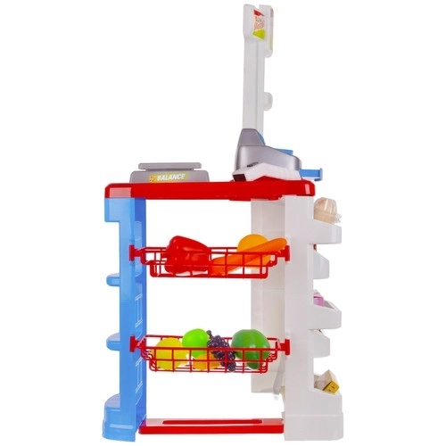 Children's Supermarket Checkout Set with Shopping Cart