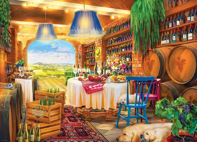 Eurographics Winery Puzzle 1000 Pieces