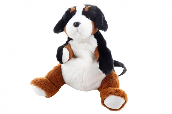 Bernese Mountain Dog Plush Backpack Eco-Friendly