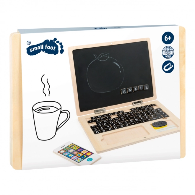 Small Foot Wooden Magnetic Laptop